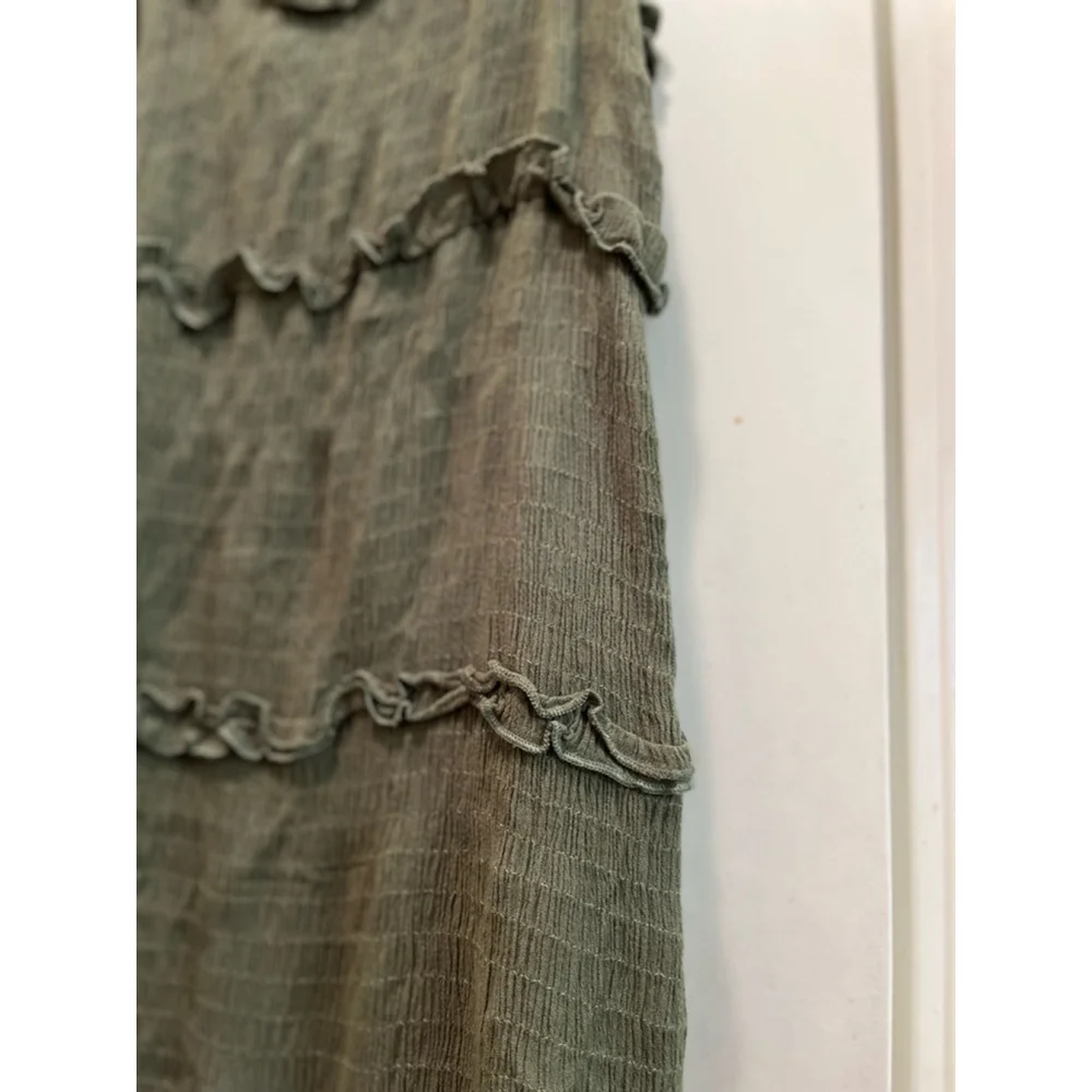 EUC Jessica Simpson Dress Size L Green - Picture 4 of 7